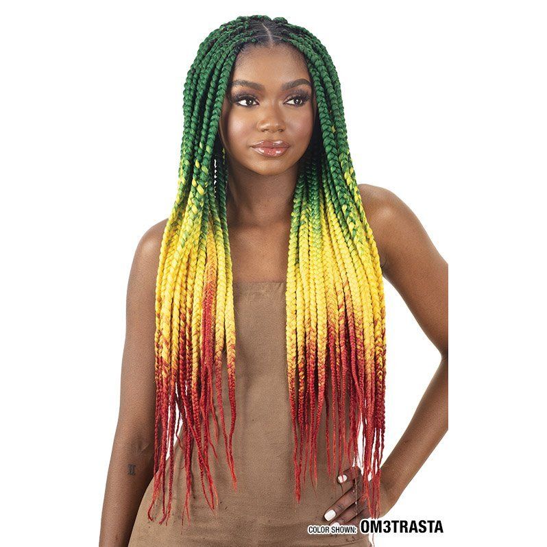 Shake n Go Freetress Synthetic Crochet Hair 301 β 3X Braid 56β³ - Image 3