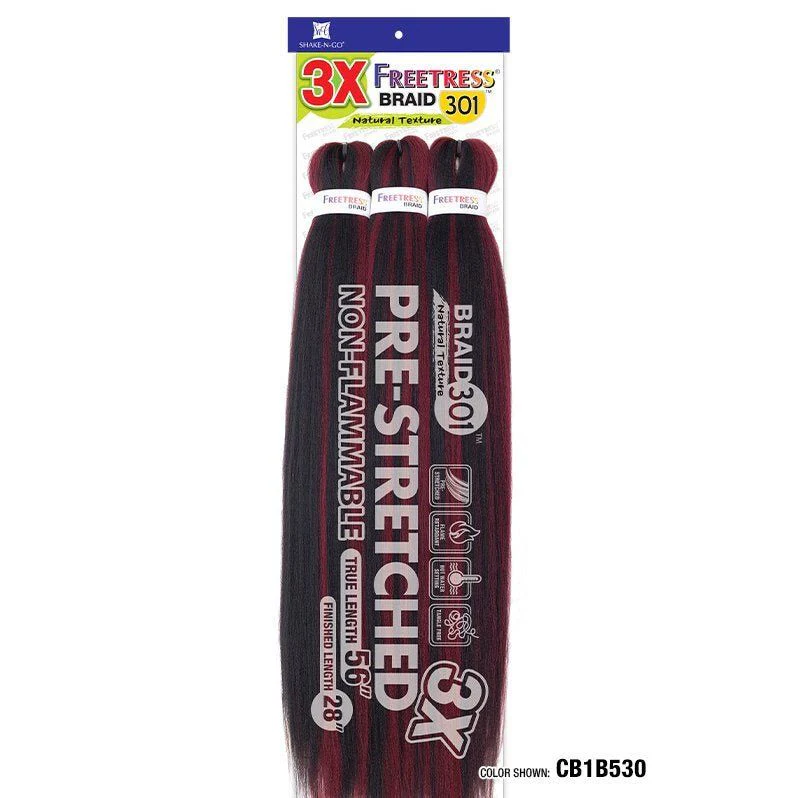 Shake n Go Freetress Synthetic Crochet Hair 301 β 3X Braid 56β³ - Image 6