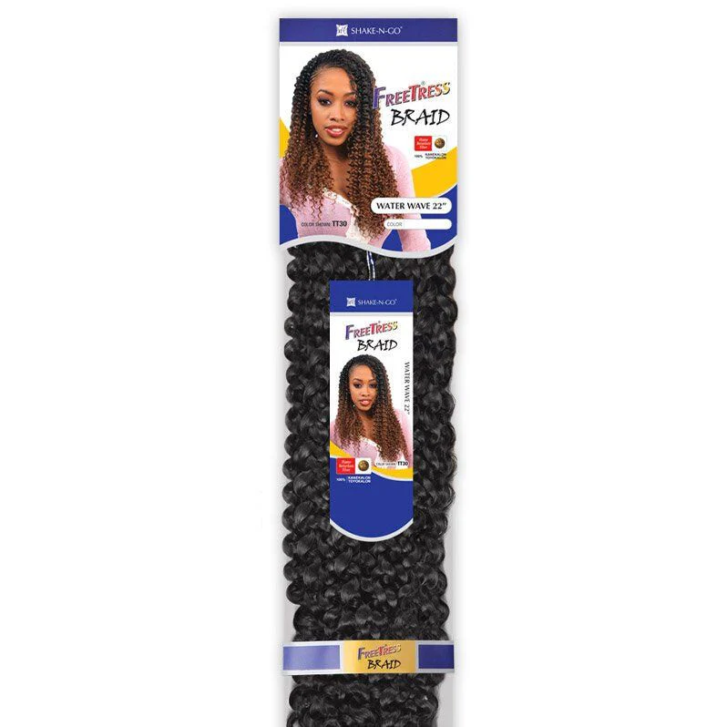 Shake n Go Freetress Water Wave Bulk - 22"