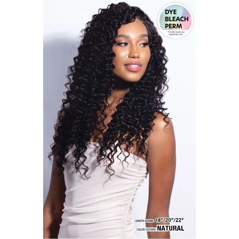 Shake-N-Go Glossy 100% Virgin Remy Hair Bundle Multipack - Deep Wave - Image 3