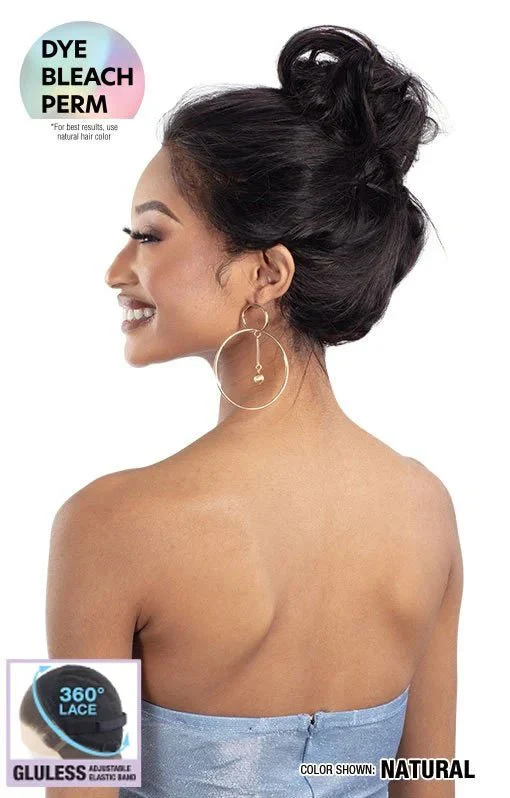 Shake N Go Glossy 360 Lace Frontal Wig – Straight 24" - Image 4