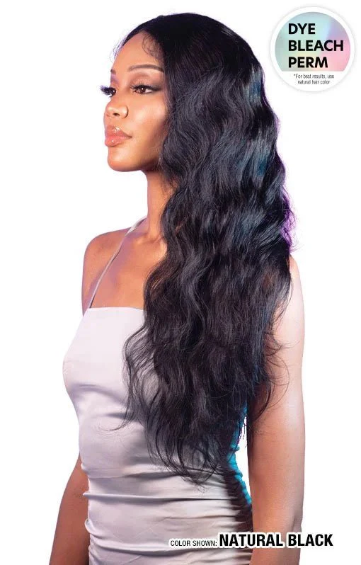 Shake N Go Glossy โ 4x4 Body Wave Lace Closure - Image 3