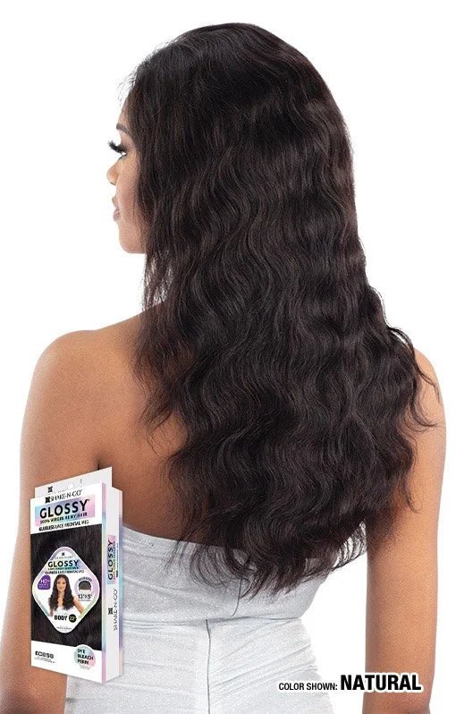 Shake N Go Glossy Glueless Lace Frontal Wig β Body 22" - Image 2