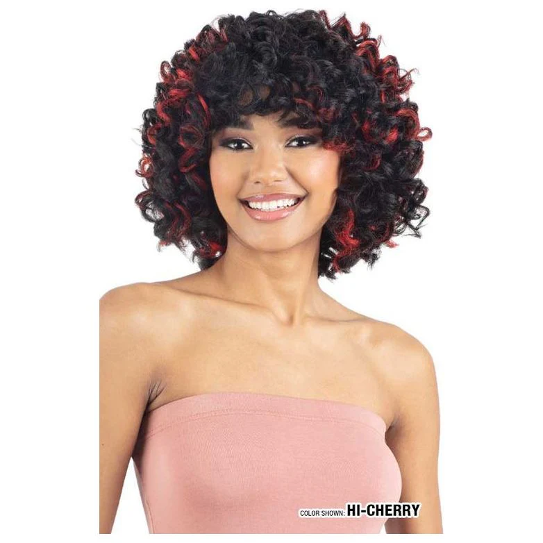 Shake-N-Go Natural Me Synthetic Full Wig - Deep Curl - Image 2