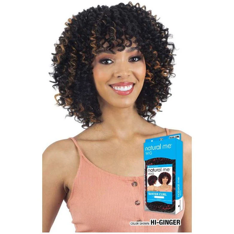 Shake-N-Go Natural Me Synthetic Full Wig - Water Curl - Image 2