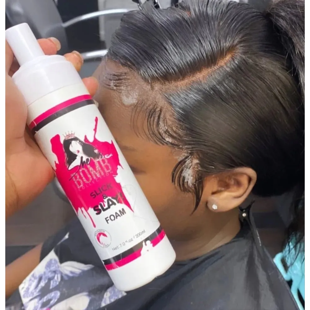 She Is Bomb Collection Slick and Slay Foam – 7 oz - Image 2