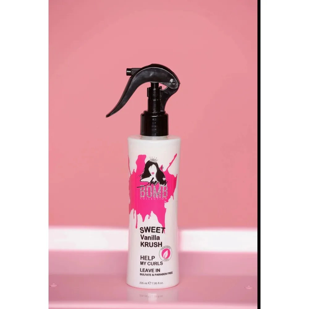She Is Bomb Sweet Vanilla Krush Leave-In Curl Definer - Image 3