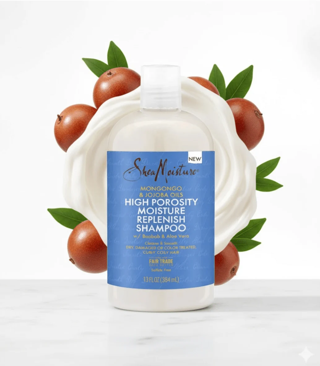 SheaMoisture Coconut Custard & Mongongo Shampoo - 13oz - Image 3