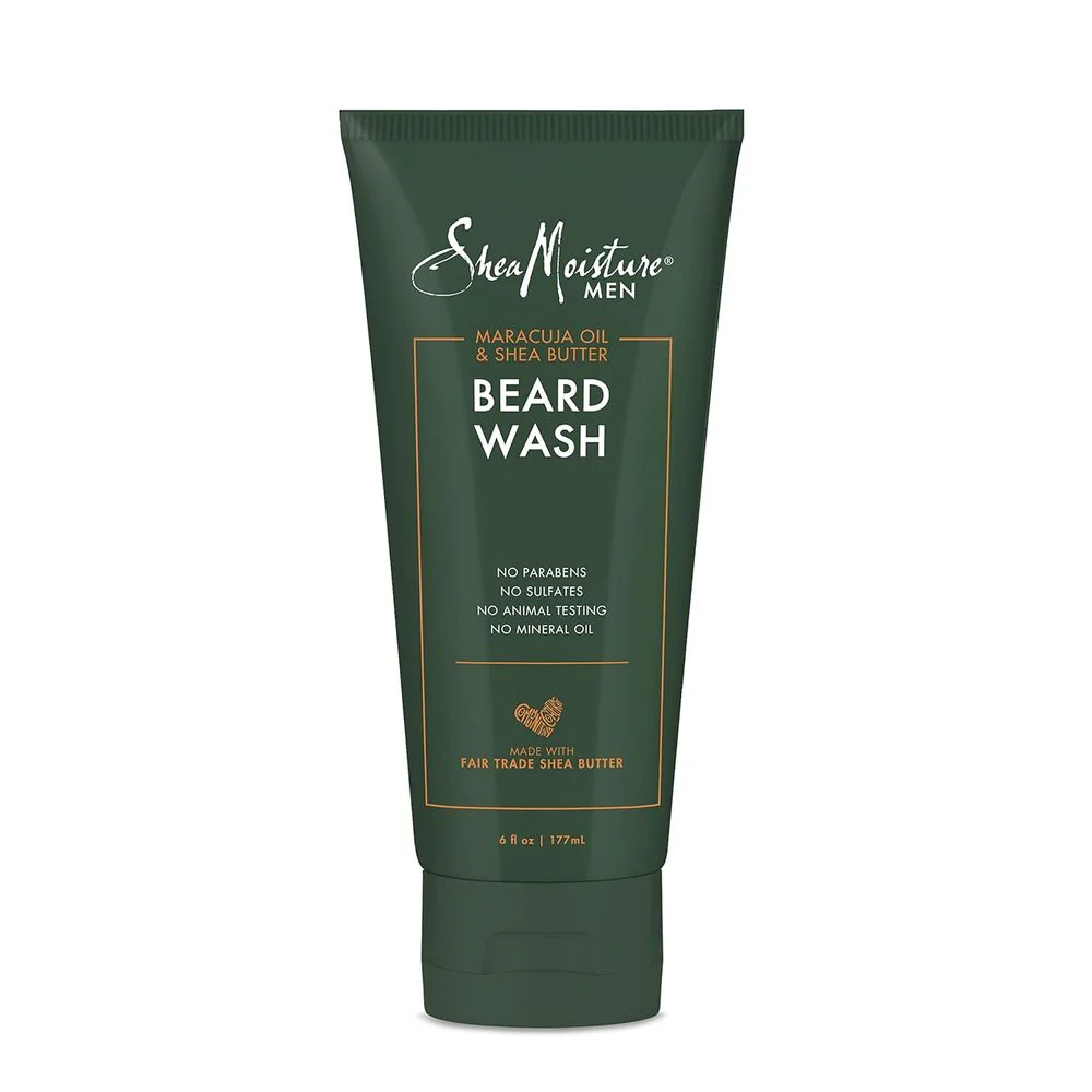 SheaMoisture Maracuja Oil & Shea Butter Men Beard Wash – 6 oz