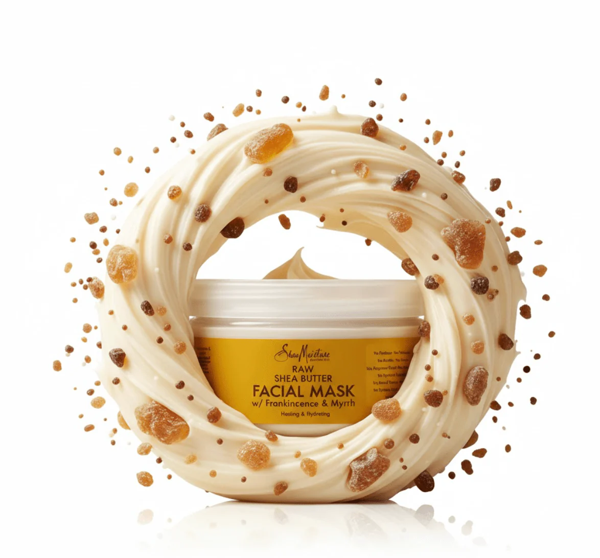 Shea Moisture Raw Shea Butter Face Mask - 4oz - Image 2