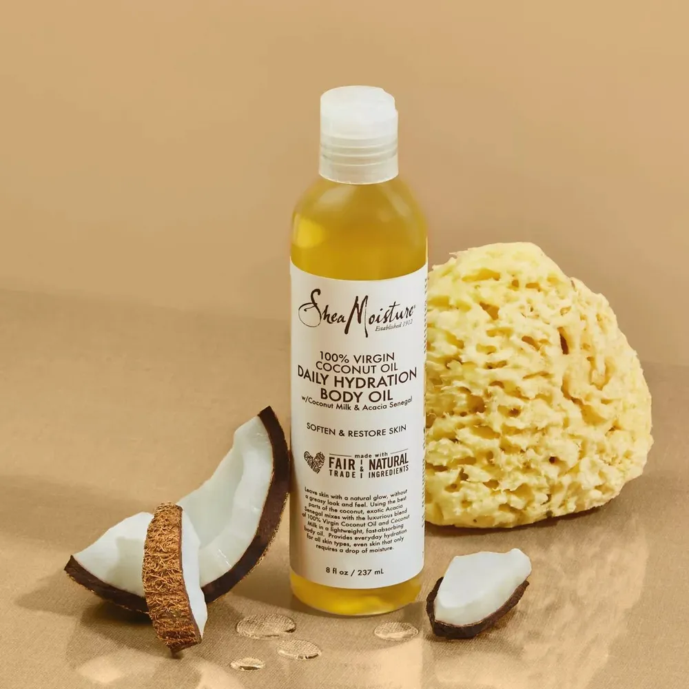 Shea Moisture Virgin Coconut Oil Daily Hydration Body Oil – 8oz