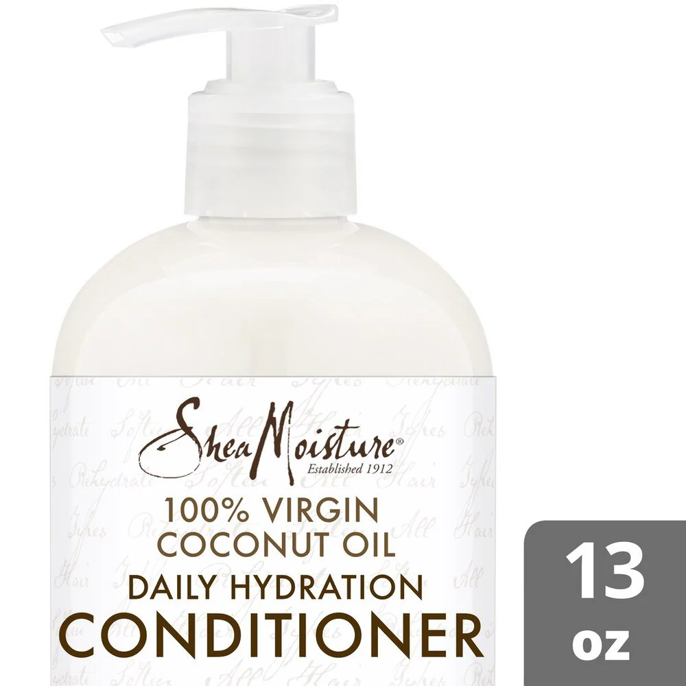 Shea Moisture Virgin Coconut Oil Daily Hydration Conditioner – 13 oz - Image 3