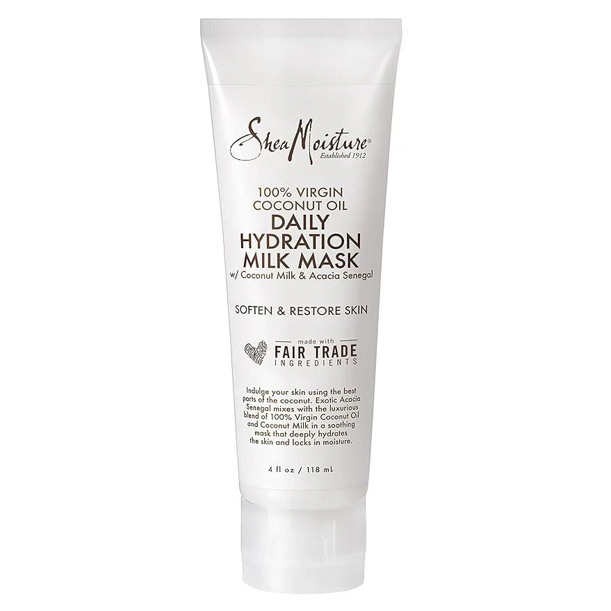 Shea Moisture Virgin Coconut Oil Daily Hydration Milk Mask – 4 oz