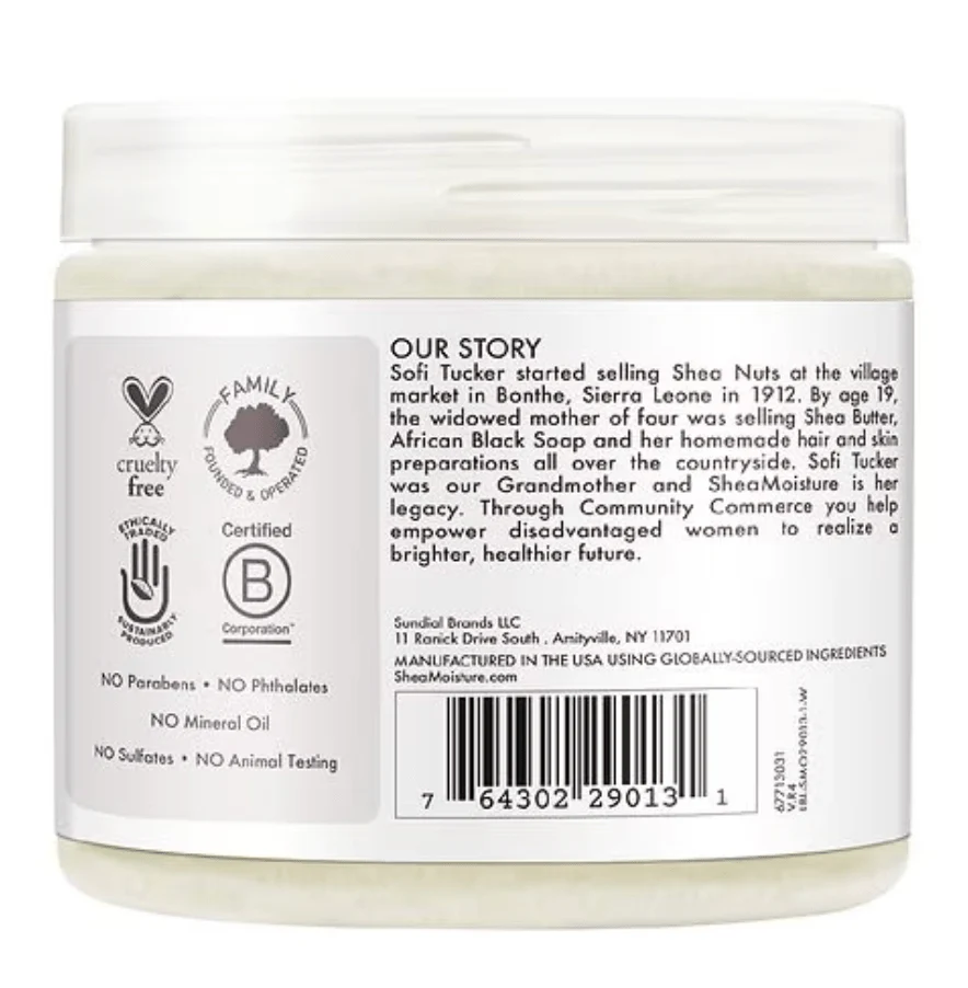SheaMoisture 100% Coconut Oil Moisturizer – 10oz - Image 2