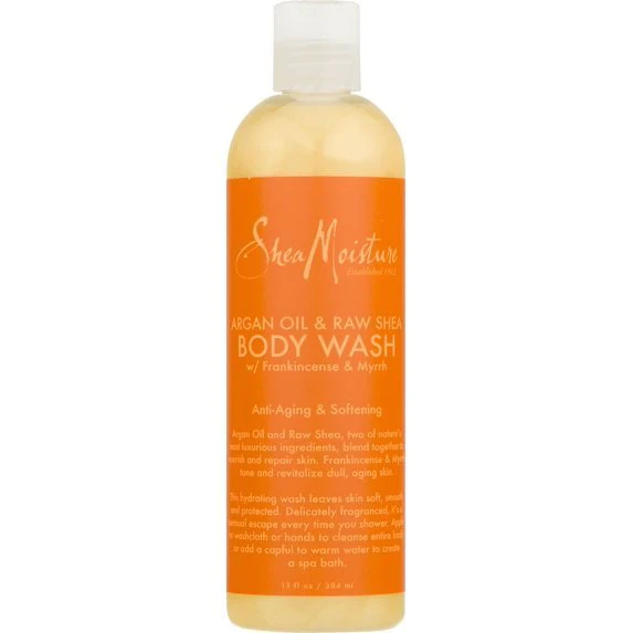 SheaMoisture Argan Oil & Raw Shea Body Wash โ 13oz - Image 2