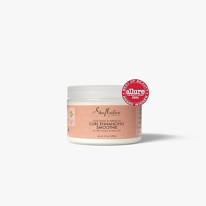 SheaMoisture Coconut & Hibiscus Curl Enhancing Smoothie – 12 oz - Image 3