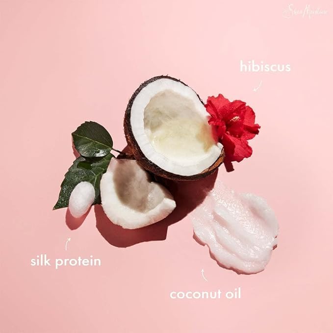 SheaMoisture Coconut & Hibiscus Curl & Shine Shampoo - Image 8