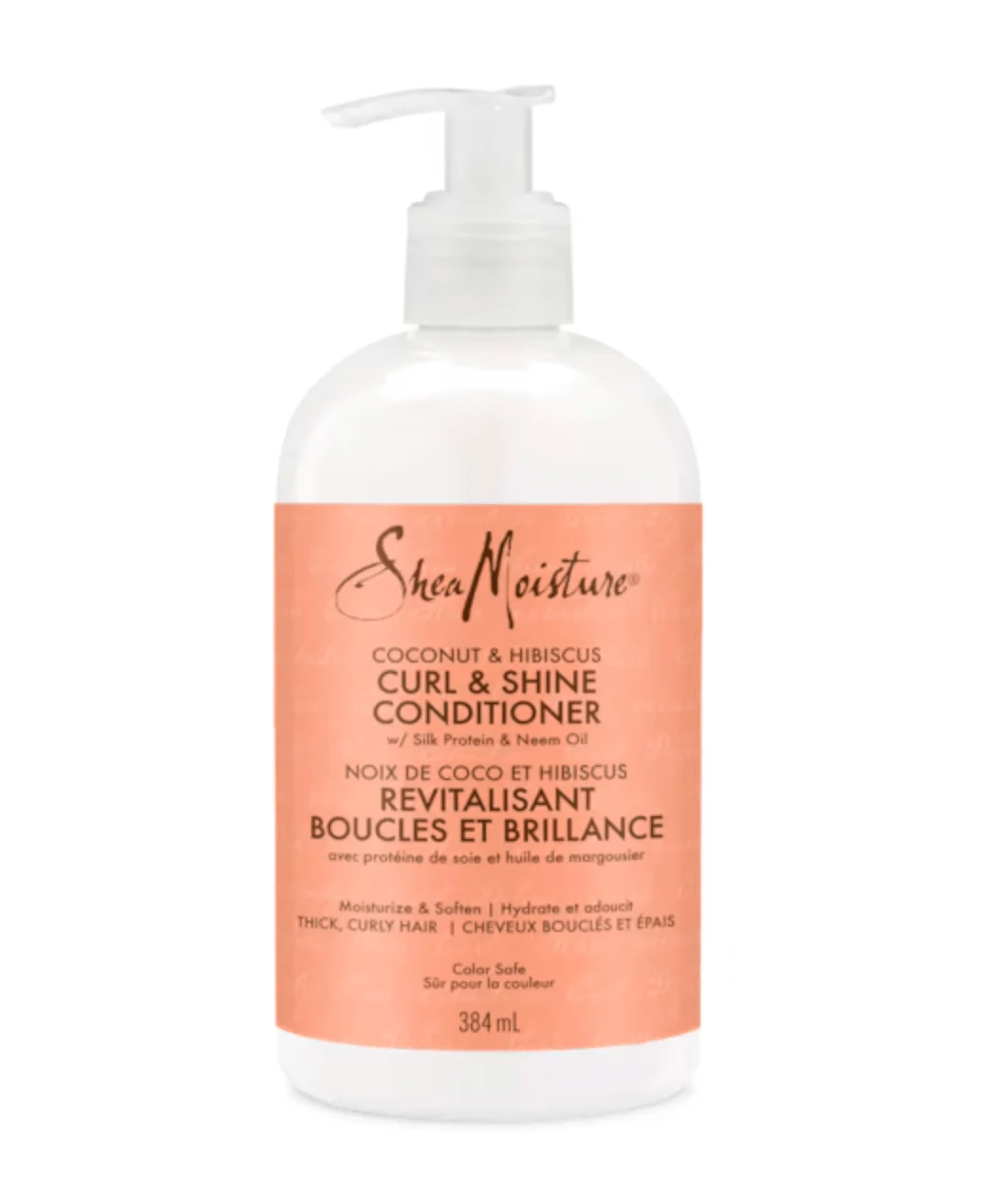 SheaMoisture Coconut & Hibiscus Curl & Shine Shampoo and Conditioner - Image 3