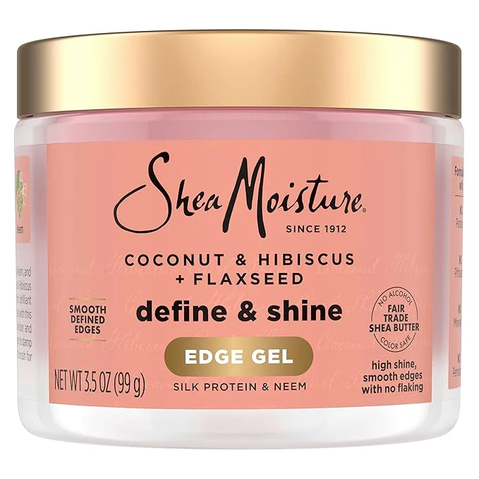 SheaMoisture Coconut & Hibiscus + Flaxseed Edge Gel – 3.5 oz