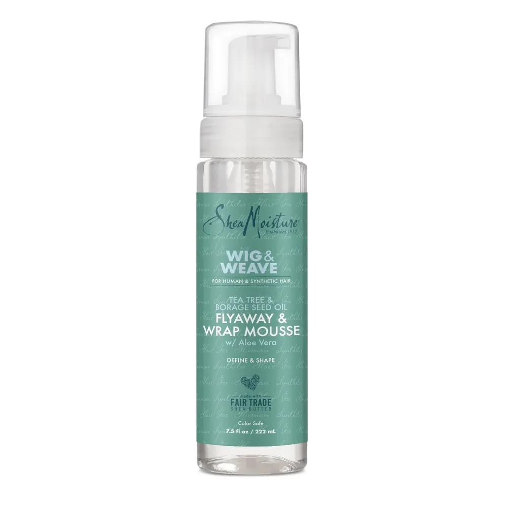 SheaMoisture Flyaway & Wrap Mousse โ 7.5 oz