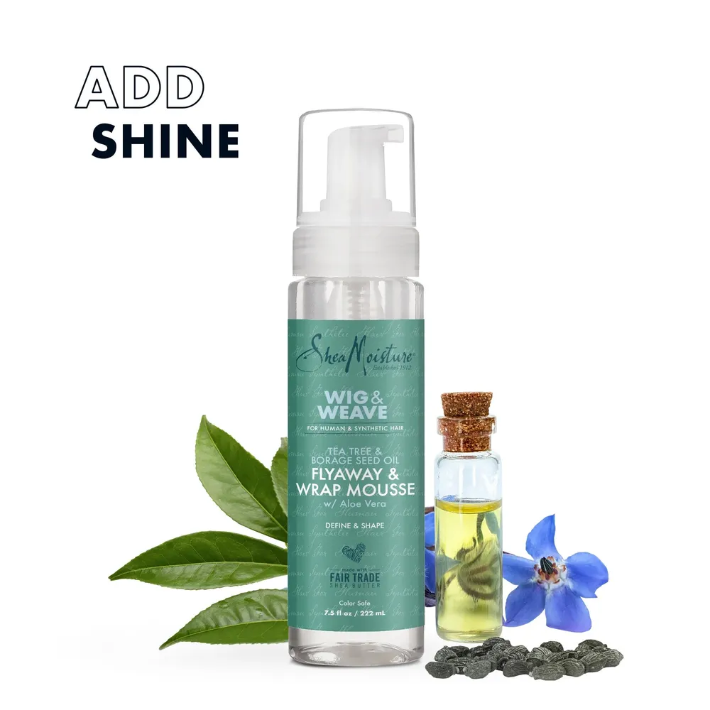 SheaMoisture Flyaway & Wrap Mousse โ 7.5 oz - Image 3