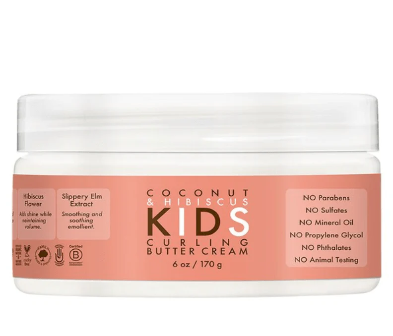 Sheamoisture Kids Coconut & Hibiscus Curling Butter Cream - 6oz