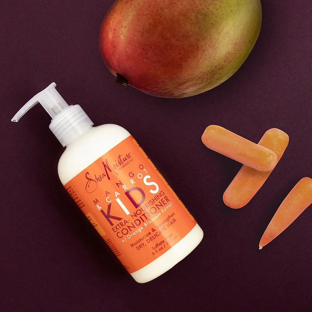 SheaMoisture Kids Mango and Carrot Detangling Conditioner β 7.7 oz - Image 3