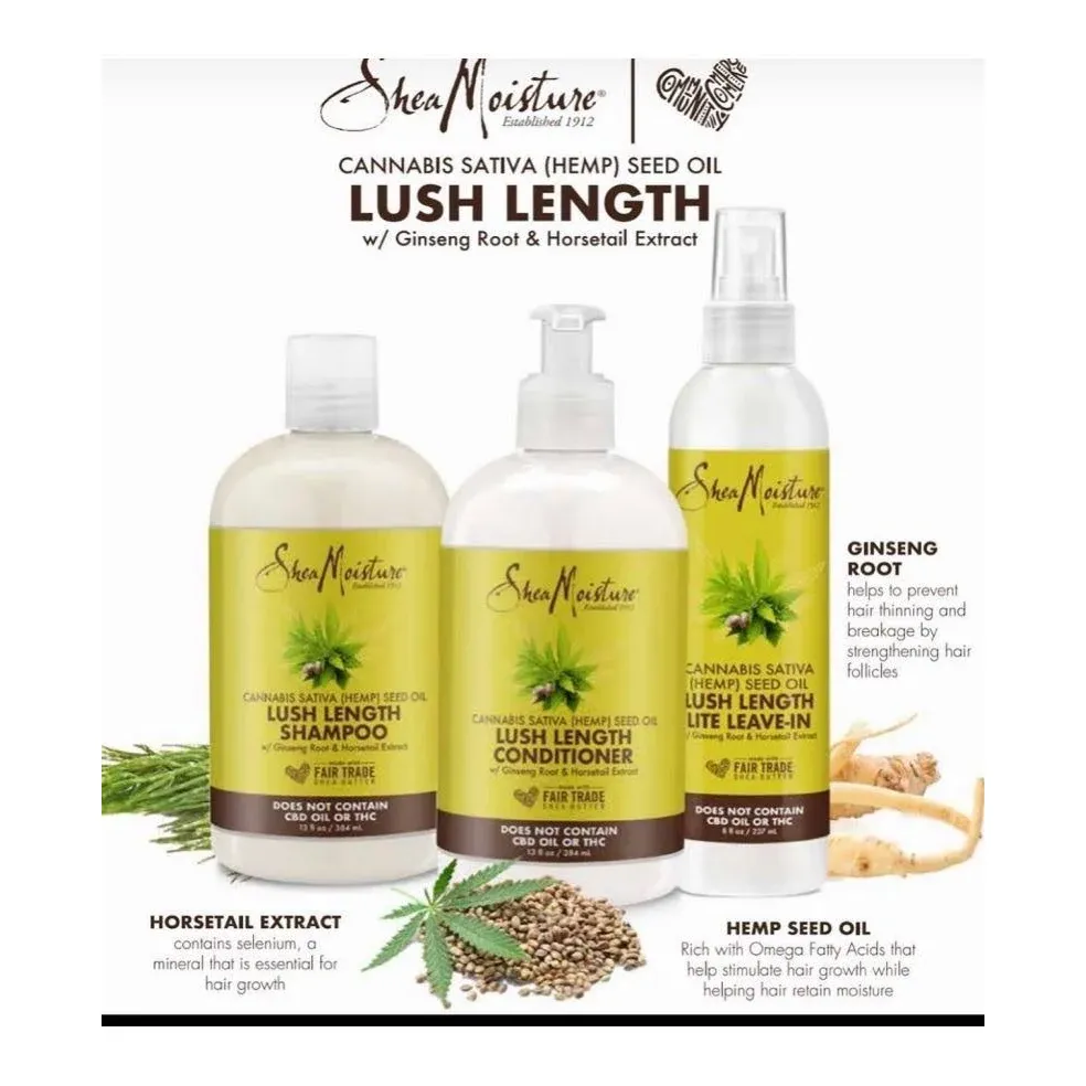 SheaMoisture Lush Length Hair Care – 13oz