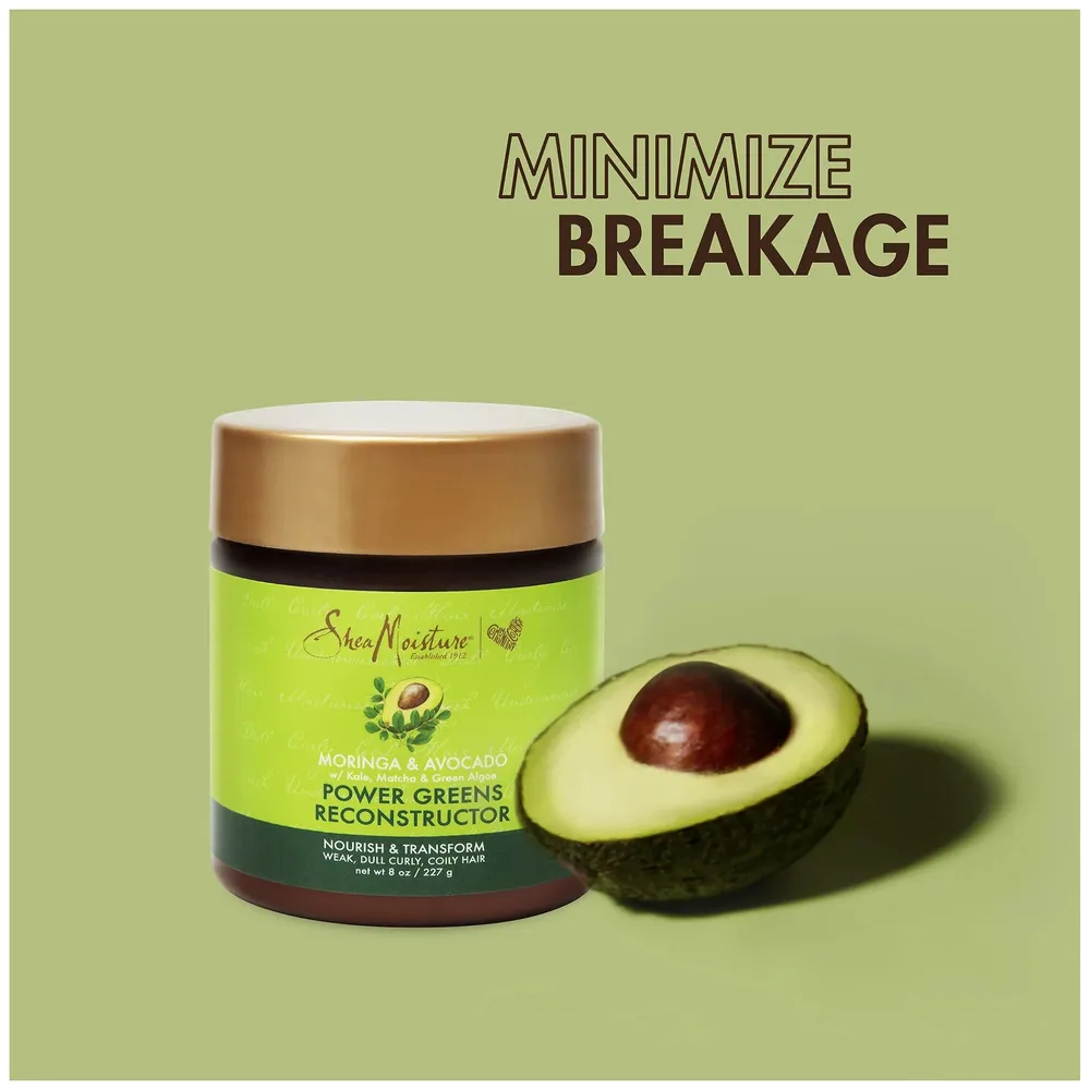 SheaMoisture Power Greens Deep Reconstructor Treatment β 8oz - Image 3