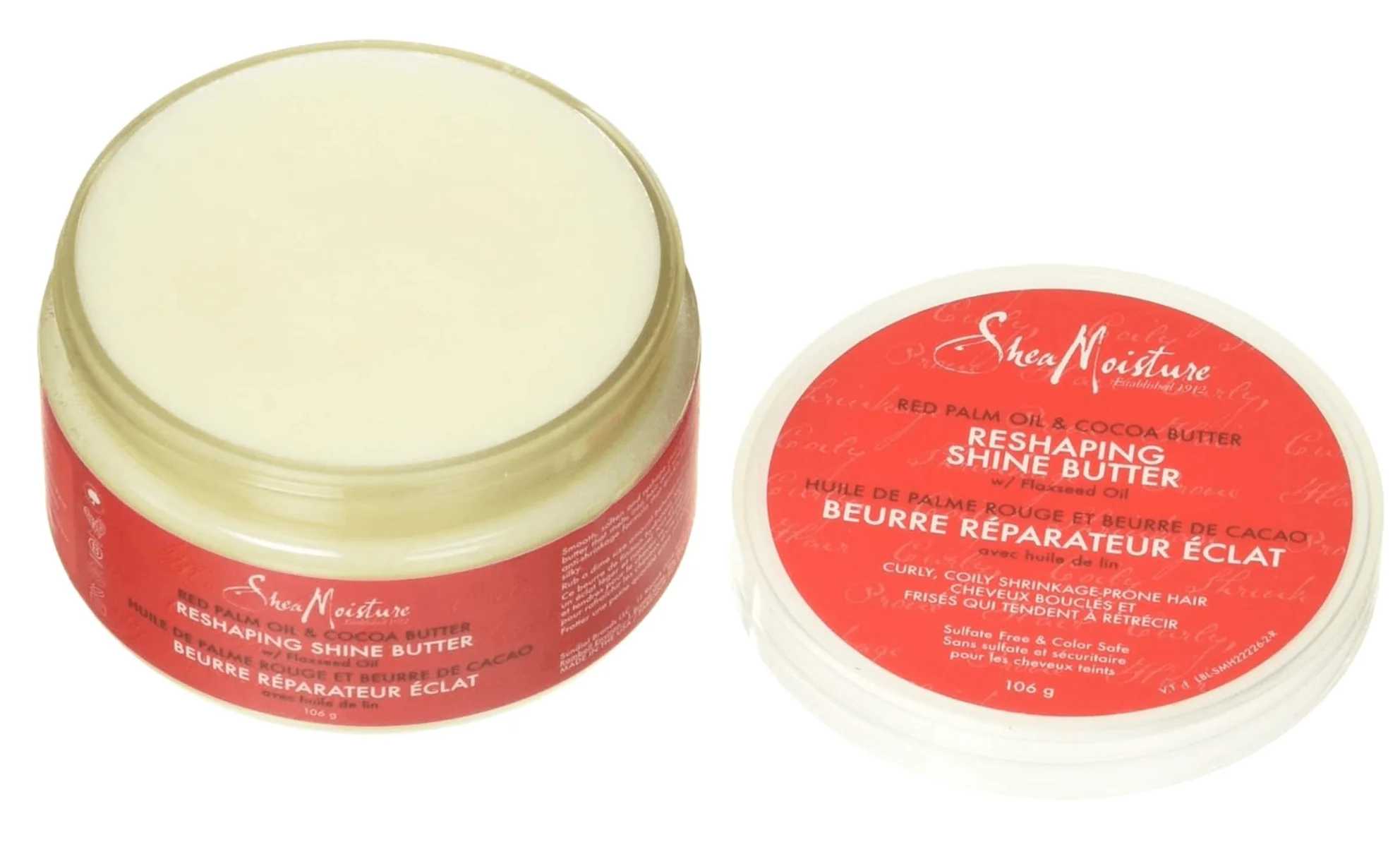 SheaMoisture Red Palm Oil & Cocoa Butter Reshaping Shine Butter – 3.75 oz - Image 3