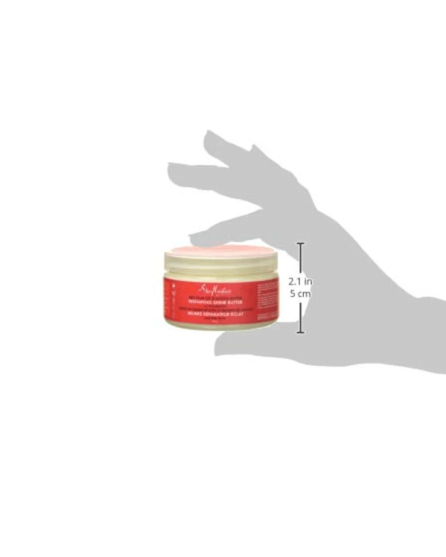 SheaMoisture Red Palm Oil & Cocoa Butter Reshaping Shine Butter – 3.75 oz - Image 4