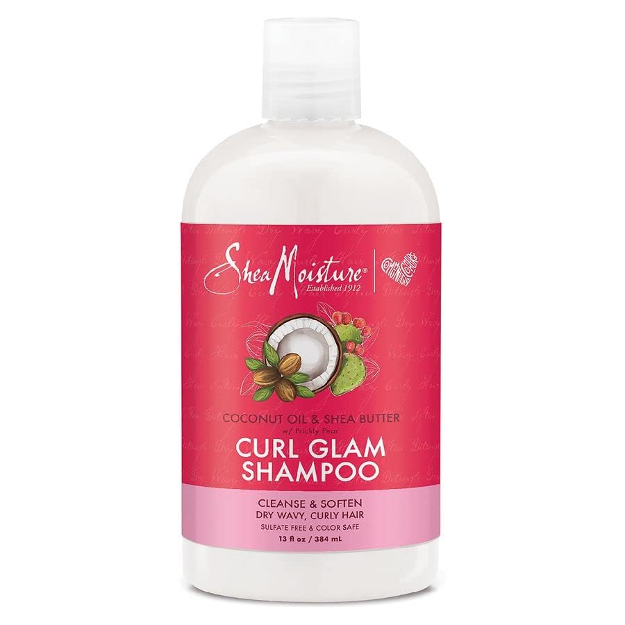 SheaMoisture Curl Glam Moisture Shampoo - 13 oz - Image 2