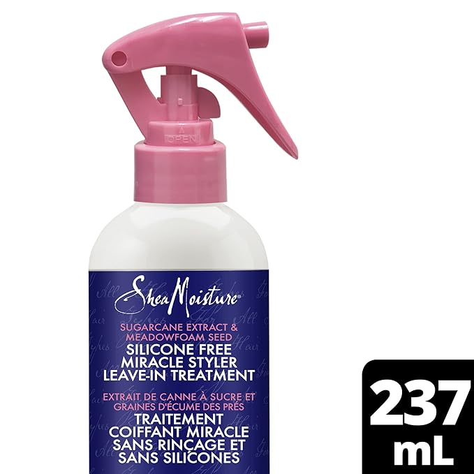 SheaMoisture Sugarcane Leave-In Conditioner – 8oz - Image 3