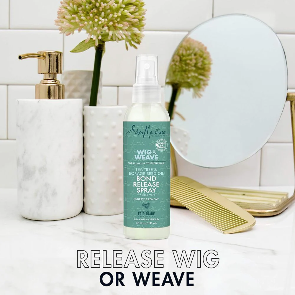 SheaMoisture Wig & Weave Bond Release Spray - 4.1 oz - Image 5