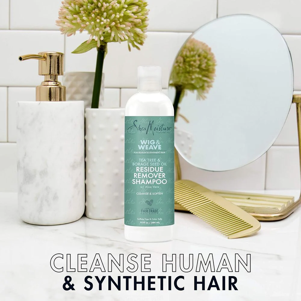 SheaMoisture Wig & Weave Residue Remover Shampoo - 13 oz - Image 4