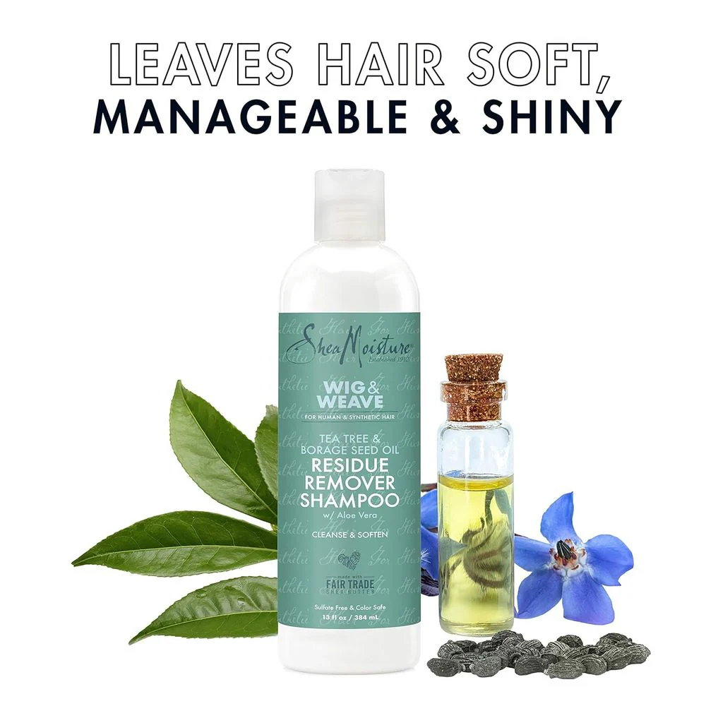 SheaMoisture Wig & Weave Residue Remover Shampoo - 13 oz - Image 5