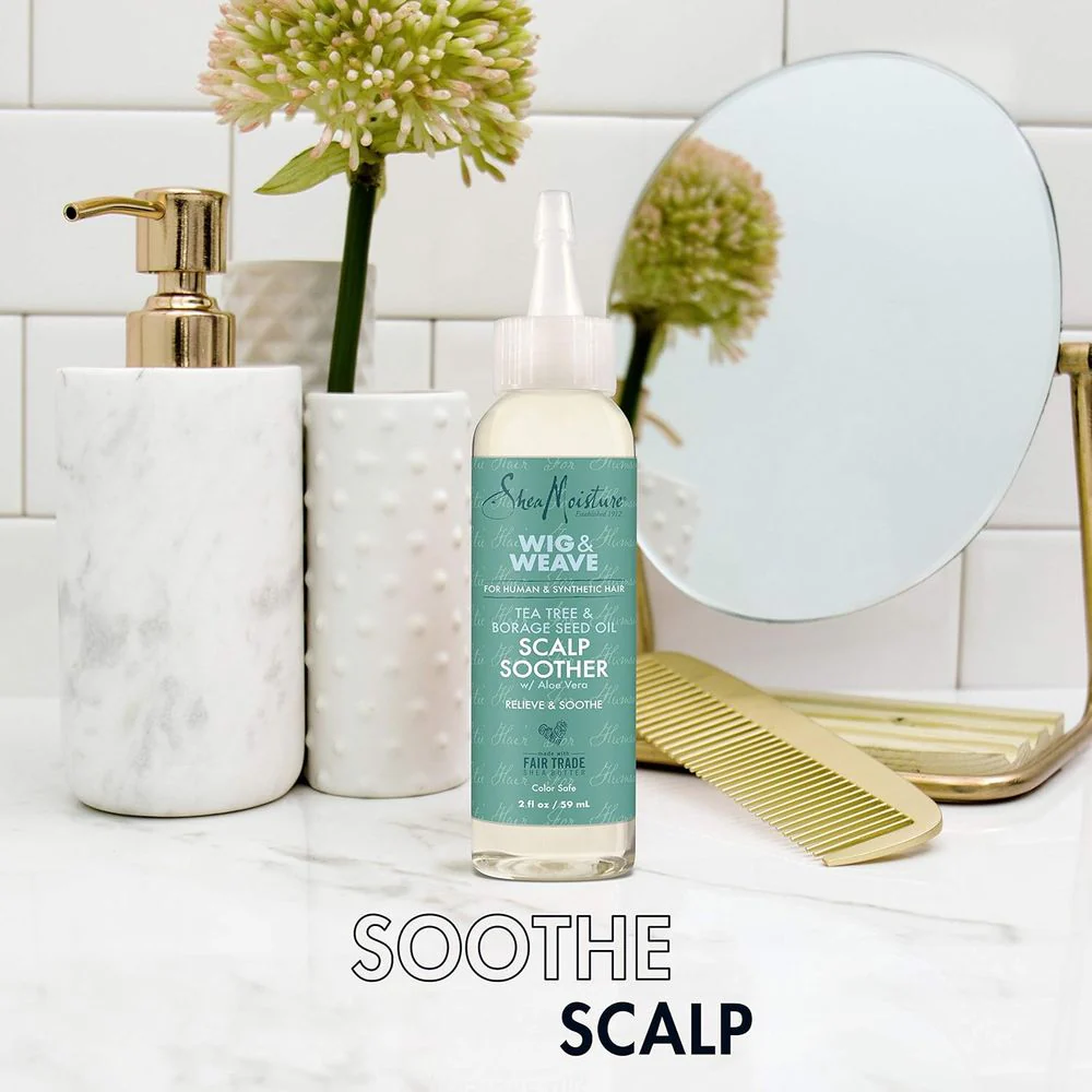 SheaMoisture Wig & Weave Scalp Soother Treatment - 2 oz - Image 5
