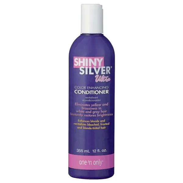 Shiny Silver Ultra Shampoo & Conditioner – 12 oz - Image 2