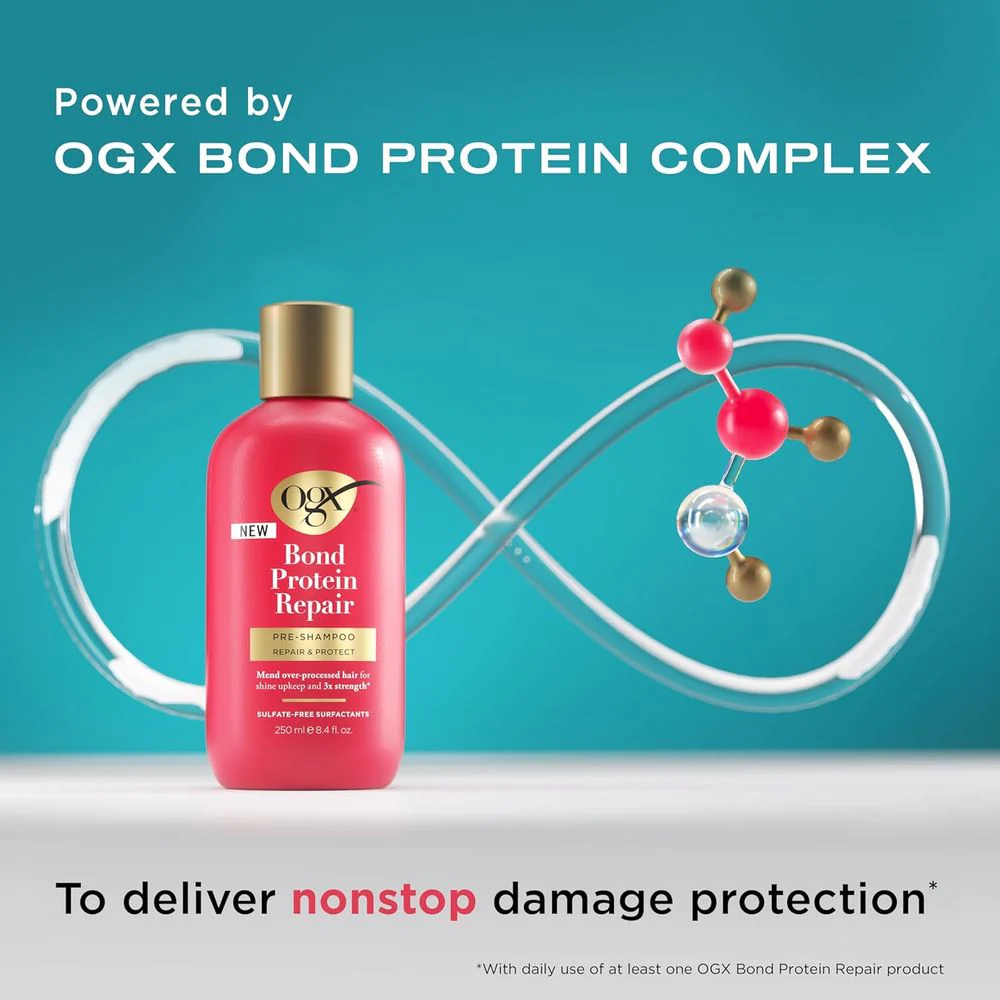 OGX Repair and Protect Bond Protein Pre-Shampoo - 8.4 fl oz - Image 6