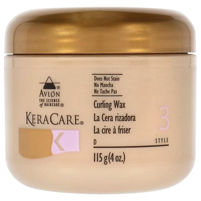 Avlon KeraCare Sleek & Shine Curling Wax Style 3 - 4 oz