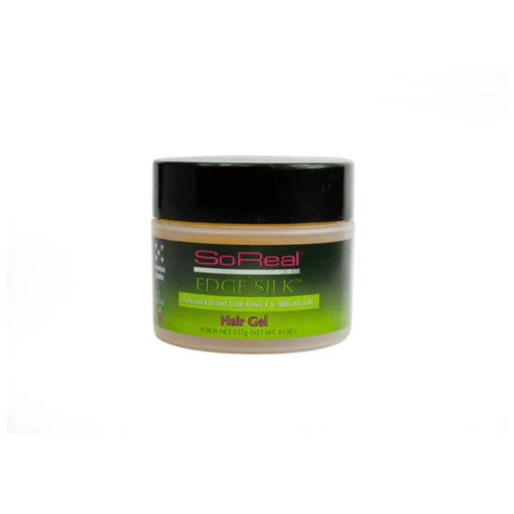 So Real Edge Silk Gel 4oz – Argan & Coconut