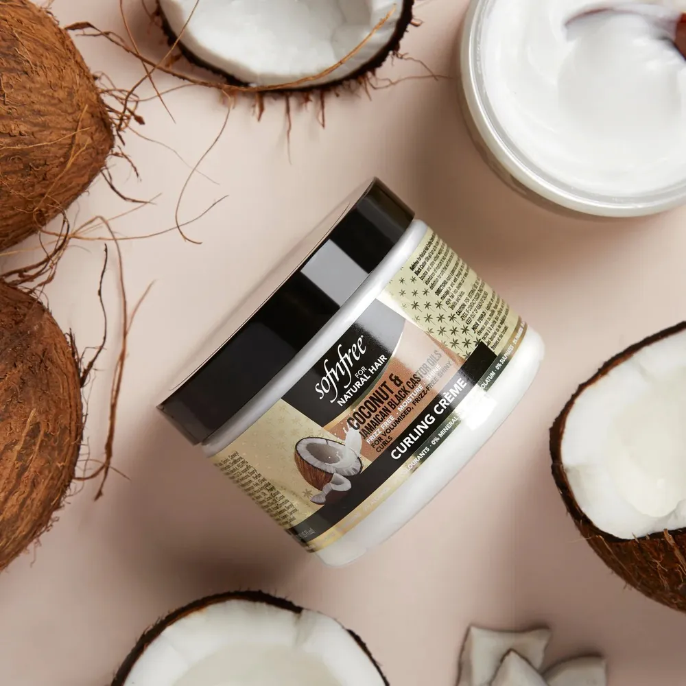 Sofnfree Naturals Curling Crème & Curl Elongating Gel Duo