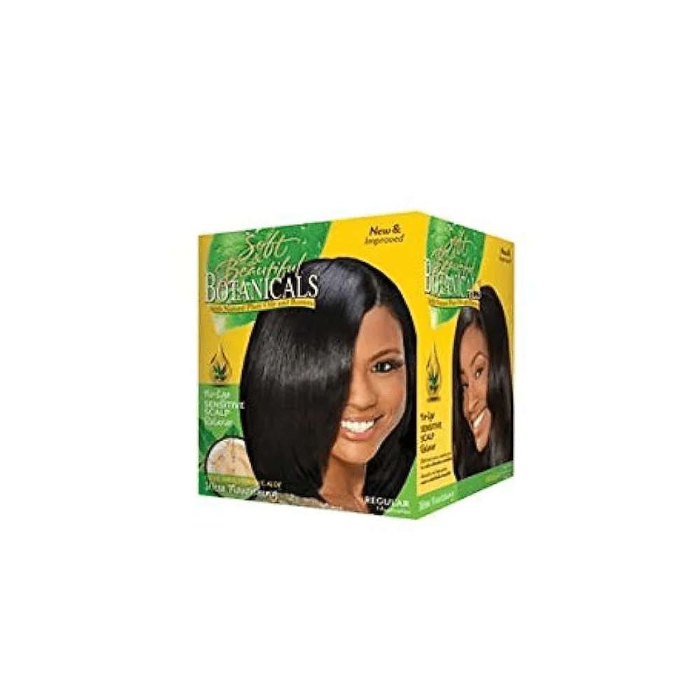 Soft & Beautiful Botanicals Relaxer & Texturizer Kit - Coarse Hair 1 Application - Image 4