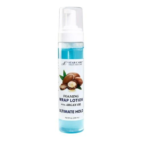 Star Care Foaming Wrap Lotion โ Argan Oil 8oz