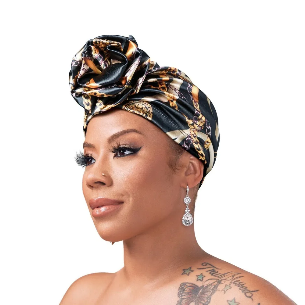 Keyshia Cole x Red by Kiss Top Knot Turban - Image 12