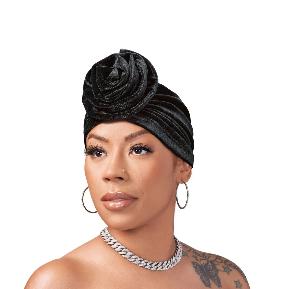 Keyshia Cole x Red by Kiss Top Knot Turban - Image 21
