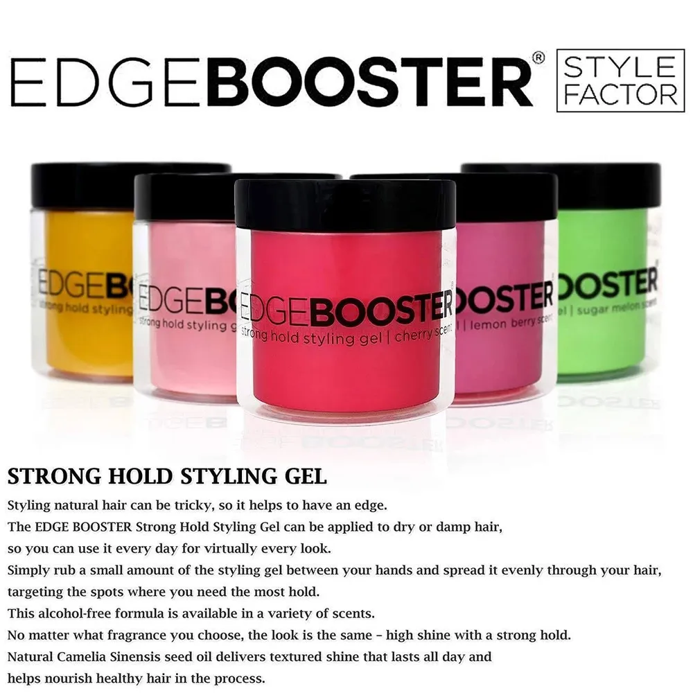 Edge Booster Strong Hold Styling Gel โ 16.9oz - Image 15