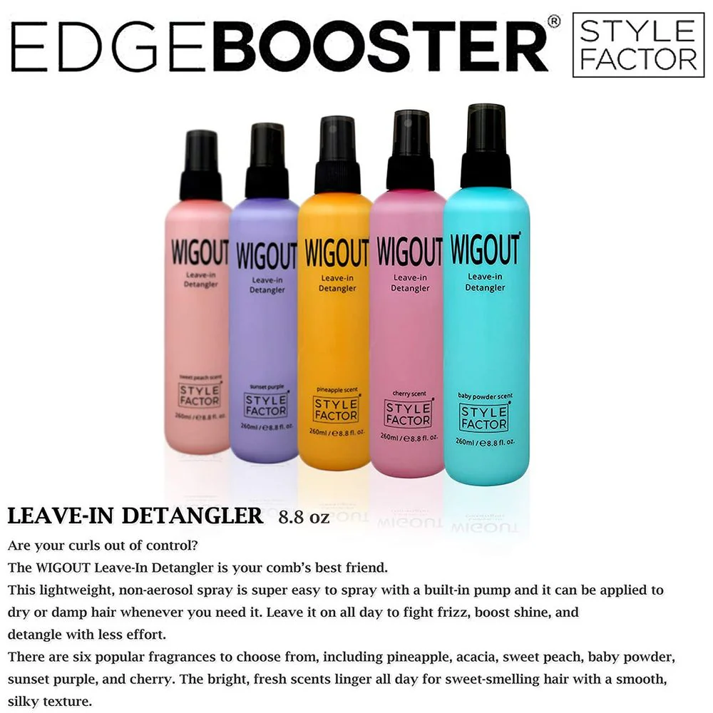 Style Factor Wigout Leave-In Conditioner β Detangler 8.8 oz - Image 2