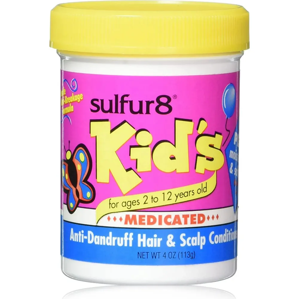 Sulfur8 Kid’s Medicated Anti-Dandruff Hair & Scalp Conditioner – 4 oz