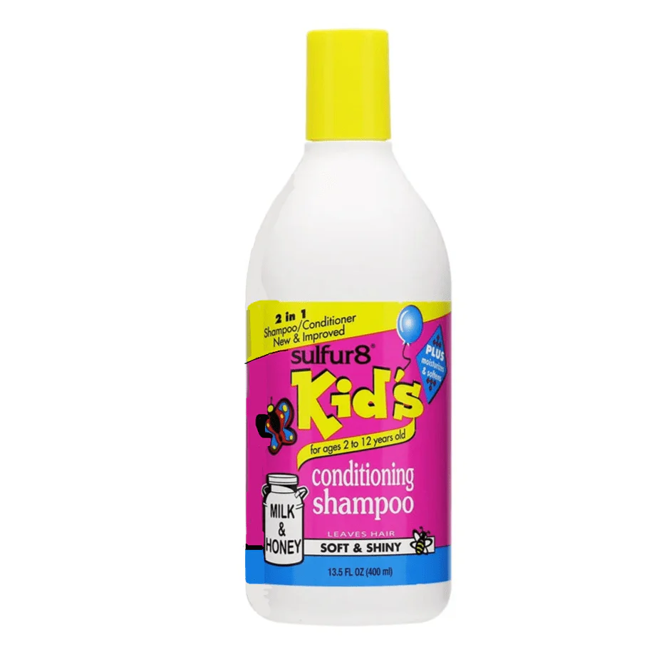 Sulfur8 Kid’s Soft & Shiny Conditioning Shampoo – 2-in-1 Formula - 13.5 fl oz